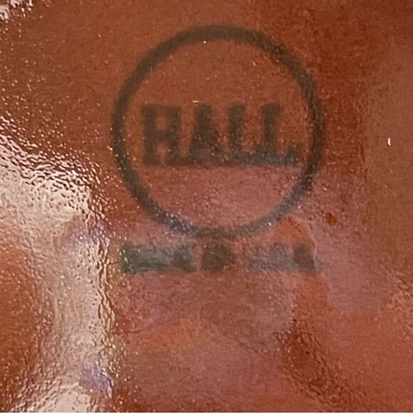 Hall- Elegant Brown Ceramic Teapot - Picture 12 of 14